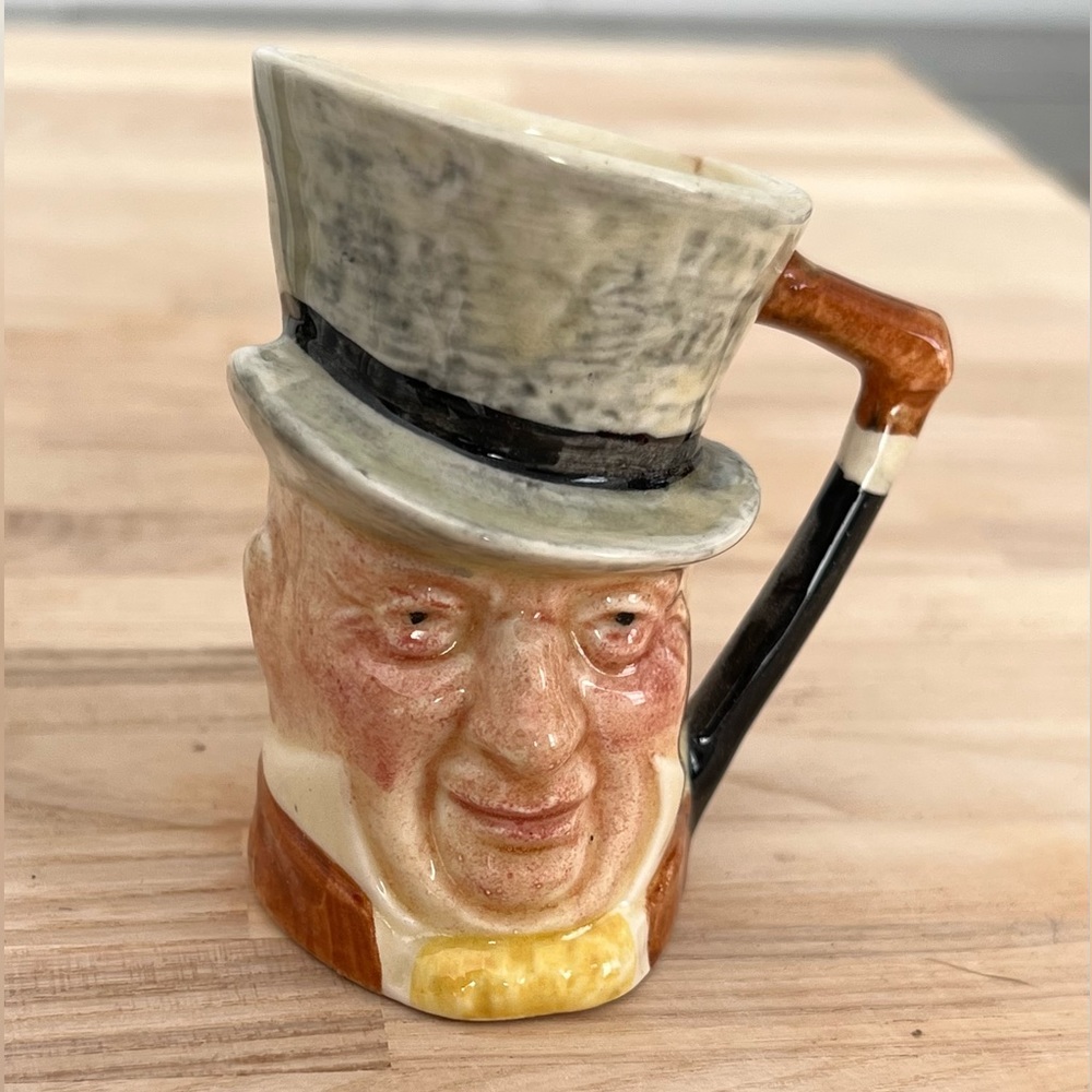 Lancaster Sandland Toby Mug Pottery of England Hand Painted Rare Vintage